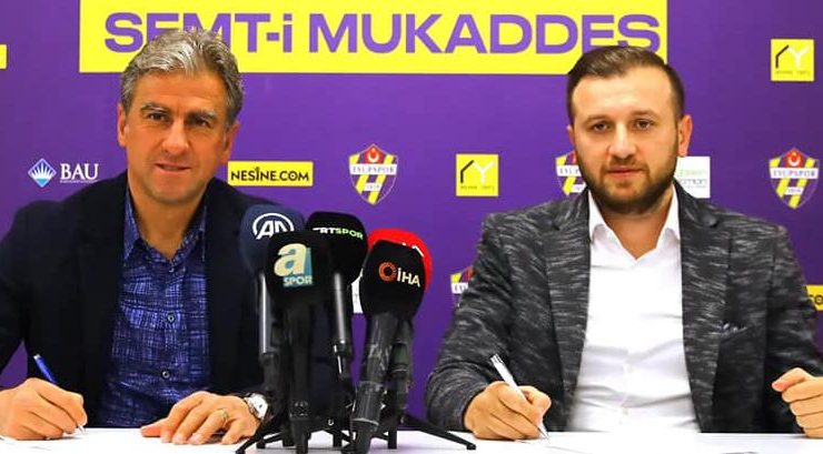 Hedef Eyüpspor’u Süper Lig’e çıkarabilmek..