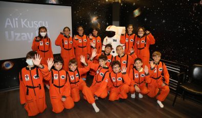Geleceğin astronotları yetişiyor!