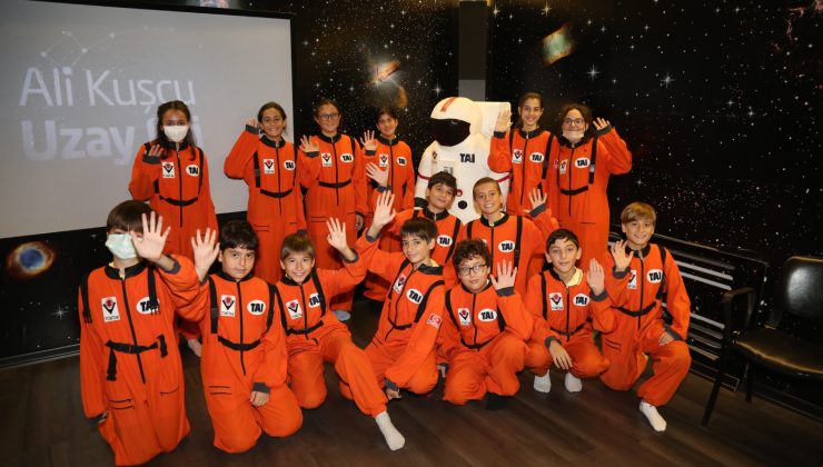Geleceğin astronotları yetişiyor!