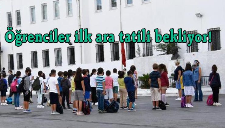 İlk ara tatil ne zaman?