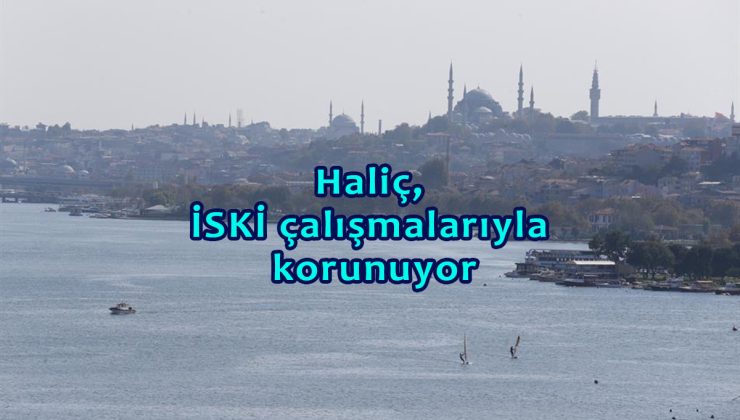 Haliç, İSKİ çalışmalarıyla korunuyor