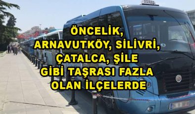 İstanbulkart minibüslerde de geçerli olacak. Pilot bölge Arnavutköy..