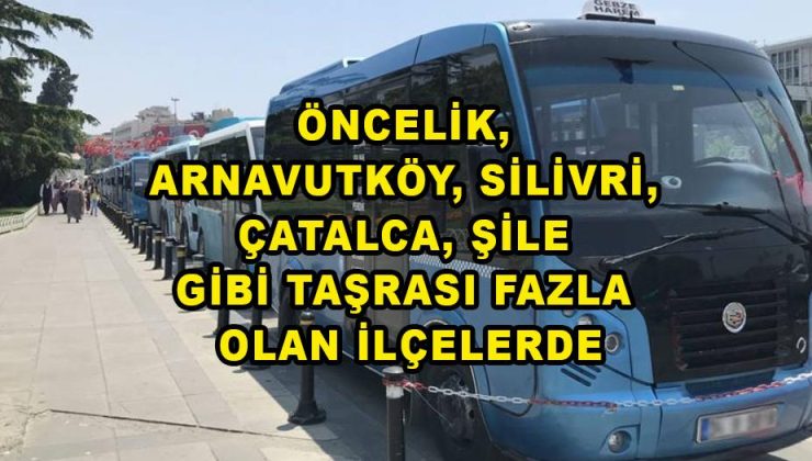 İstanbulkart minibüslerde de geçerli olacak. Pilot bölge Arnavutköy..