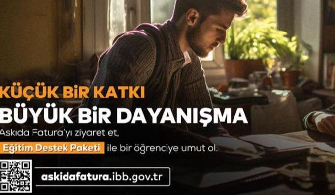 EĞİTİM İÇİN ‘ASKIDA FATURA’